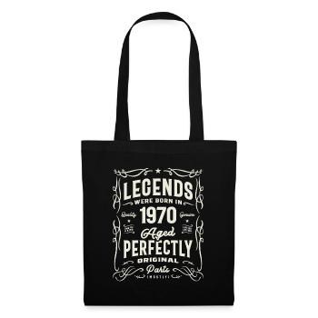 1970 53e anniversaire cadeaux 53 ans hommes femmes - Sac en tissu - noir - Devant