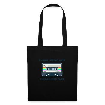 Dictons de l’âge sarcastique rétro - Sac en tissu - noir - Devant