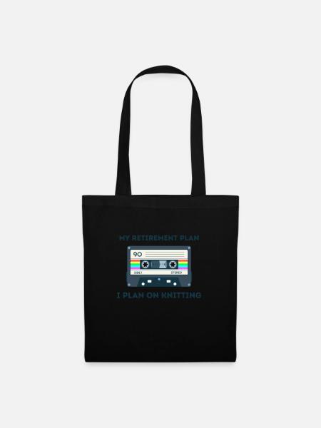 Retro Sarcastic Age Sayings - Tote Bag - black