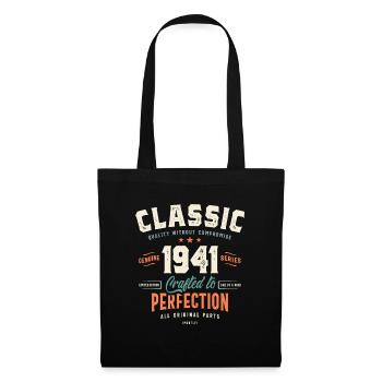 1941 83. Geburtstag Geschenke 83 Jahre alte Männer Frauen - Stoffbeutel - Schwarz - Vorne