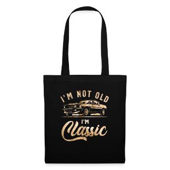 I'm Not Old I'm Classic Vintage Funny Car - Tote Bag - black - Front