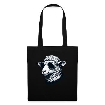 Mouton Chuchoteur Mouton - Sac en tissu - noir - Devant