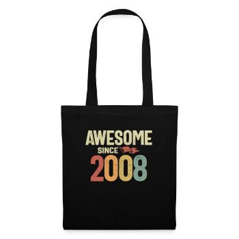 16 ans BDay Funny 2008 16e 16 ans Anniversaire - Sac en tissu - noir - Devant