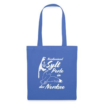 Sylt pearl in the North Sea - Tote Bag - light blue - Front
