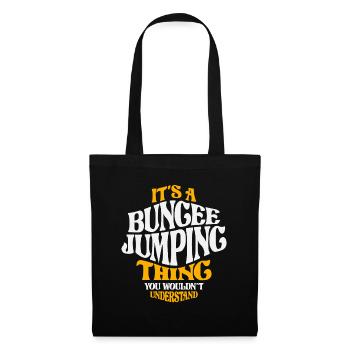 It's a Bungee Jumping Thing - Jungee Jumper - Tote Bag - black - Front