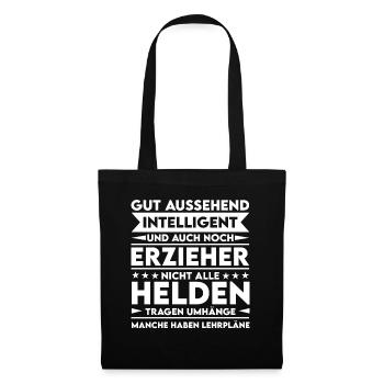 Good-looking, intelligent and educator - Tote Bag - black - Front
