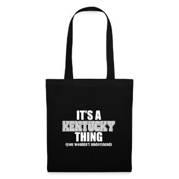 ITS A KENTUCKY THING - Stoffbeutel - Schwarz - Vorne
