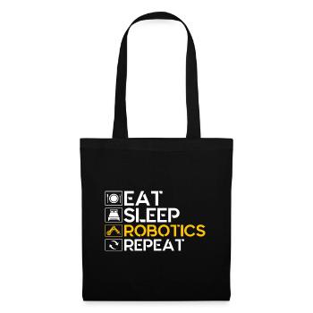 Robotics Robotics Engineer Robot Gift - Tote Bag - black - Front