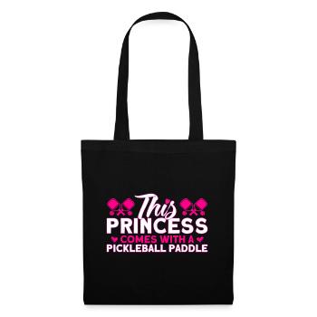 Pickleball-Liebhaber Pickleball Pickleball-Spieler - Stoffbeutel - Schwarz - Vorne