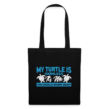 Sea turtles Turtle keeping Sea shell - Tote Bag - black - Front