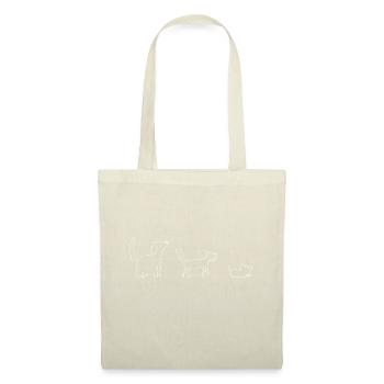 Animaux Amoureux des animaux - Sac en tissu - nature - Devant