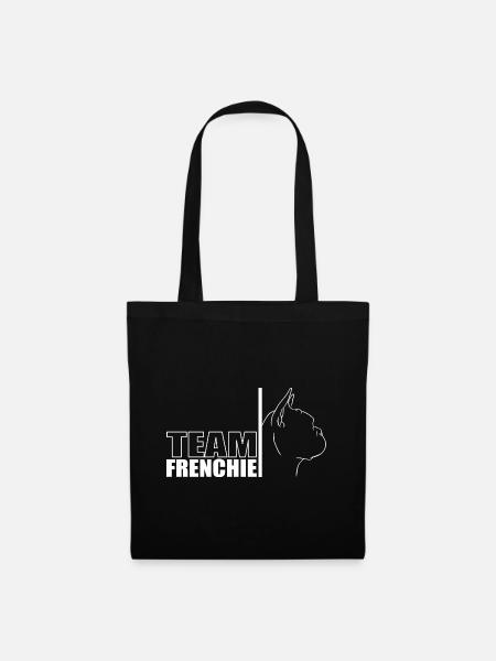 TEAM Frenchie Hund Französische Bulldogge Wilsigns - Mulepose - sort