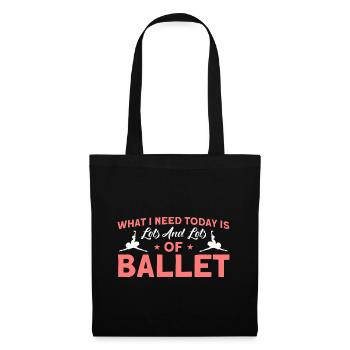 Ballerina Ballet Dancer Ballet Girls - Tote Bag - black - Front