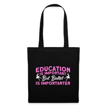 Ballet Dance Ballerina Ballet Dancer Gift - Tote Bag - black - Front