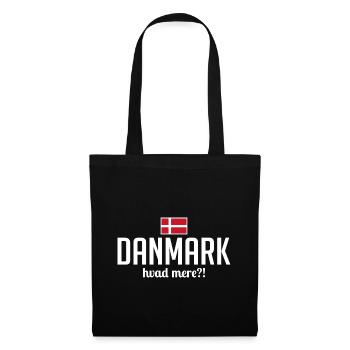 Danmark hvad simple dicton vacances Danemark - Sac en tissu - noir - Devant