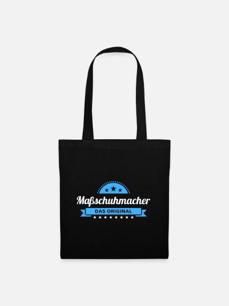 Maßschuhmacher Design für stolze Handwerker - Stoffbeutel - Schwarz