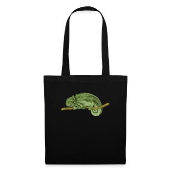 chameleon - Tote Bag - black - Front