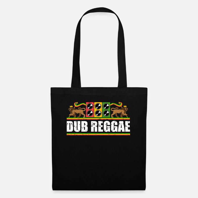 Dub reggae - Sac en tissu - noir