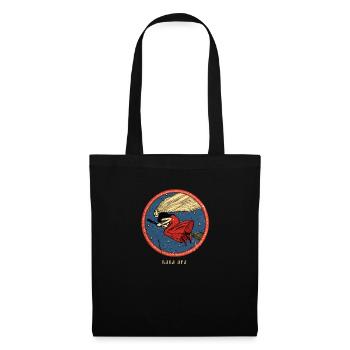 Baba Yaga Occult - Russian Slavic Witch Halloween - Tote Bag - black - Front