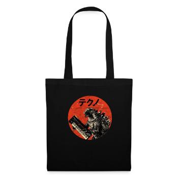 Analog Vintage Synthesizer - Japanese Retro - Tote Bag - black - Front