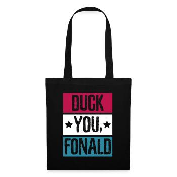 Don Donald America, président d'Anti  USA - Sac en tissu - noir - Devant