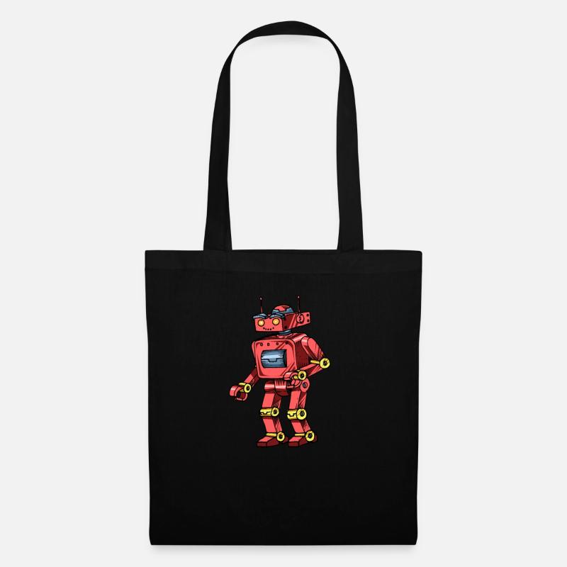 Robot - Tote Bag - black