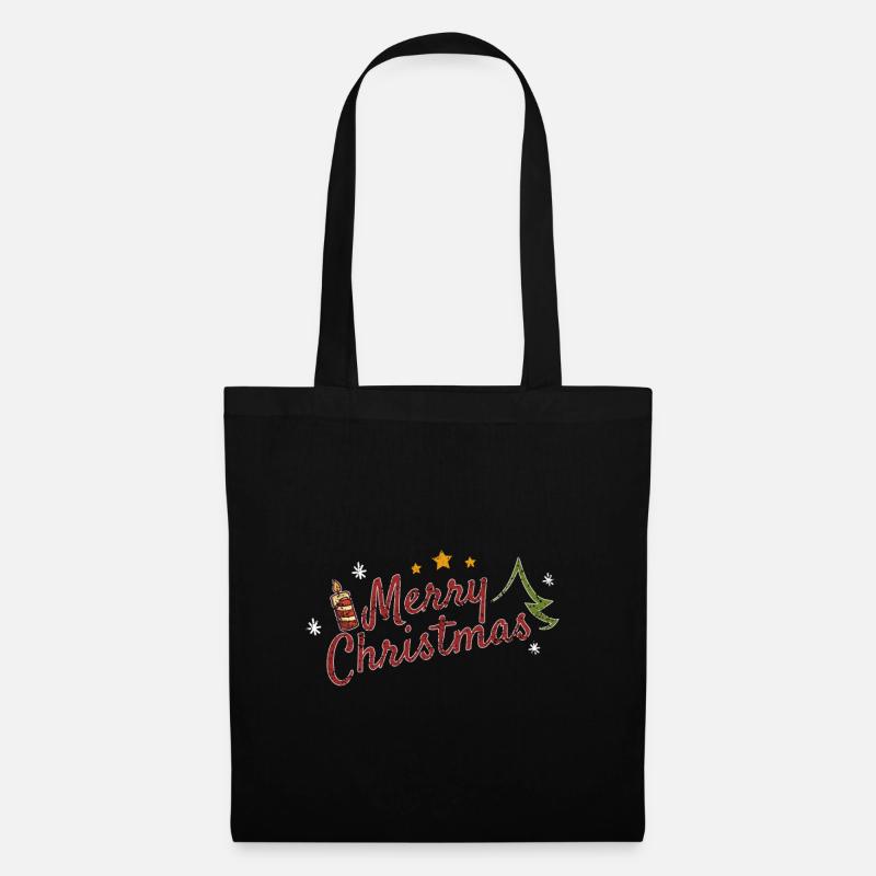 Christmassy - Tote Bag - black
