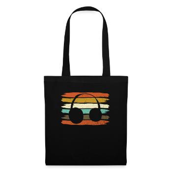 DJ - Tote Bag - black - Front