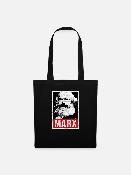 Karl Marx Capital Communist Lénine Marxisme Kapital - Sac en tissu - noir