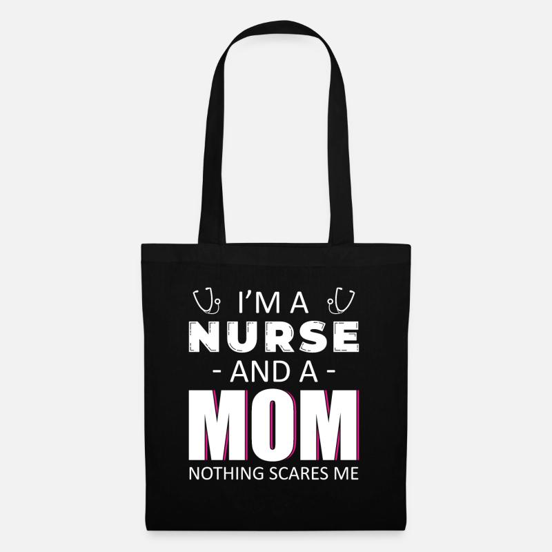 Krankenpfleger Krankenschwester Krankenpflegerin - Stoffbeutel - Schwarz