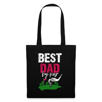 Golf Golfer Golf Ball Golf Course Golf Club Caddy - Tote Bag - black - Front