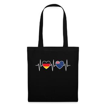 Germany New Zealand Germany Gift 1178 - Tote Bag - black - Front
