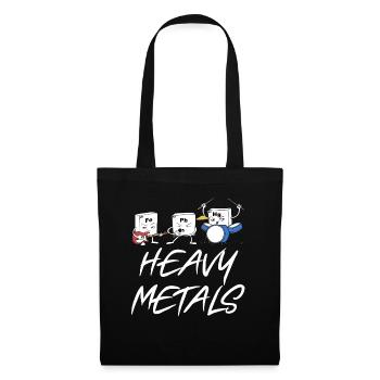 Métaux lourds - Sac en tissu - noir - Devant
