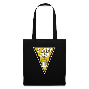 40th birthday Forty 1980 80s 40 years - Tote Bag - black - Front
