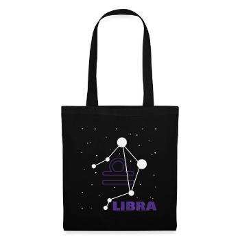 Libra zodiac sign - Tote Bag - black - Front