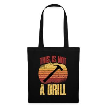 Carpenter joiner carpenter gift - Tote Bag - black - Front