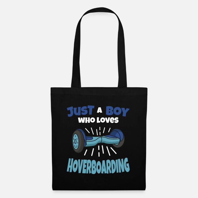 Hoverboard Boy Gift Idea - Tote Bag - black