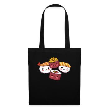 I Love Sushi Sushi Gift - Tote Bag - black - Front