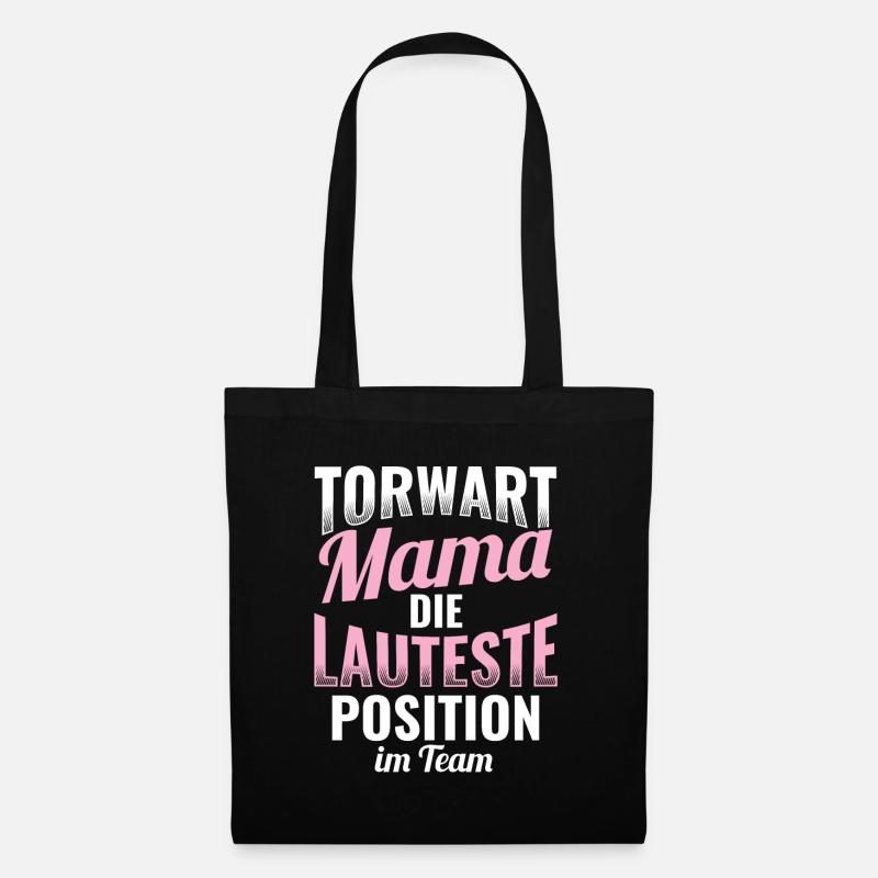 Fußball Geschenkidee Torwart - Stoffbeutel - Schwarz