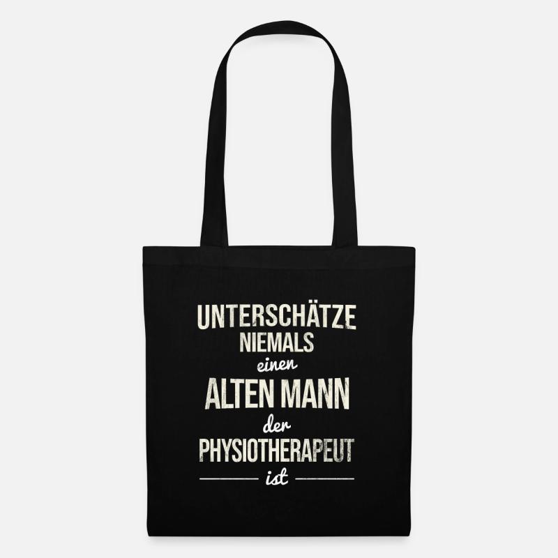 Physiotherapeut Physiotherapie Physio - Stoffbeutel - Schwarz