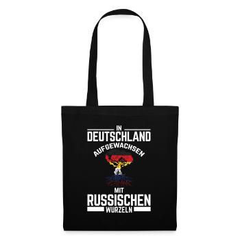 Moskau Russland Russisch - Stoffbeutel - Schwarz - Vorne