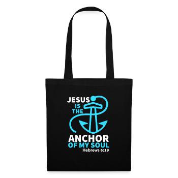 Jésus, Jésus, Jésus chrétien chrétien chrétien chrétien - Sac en tissu - noir - Devant