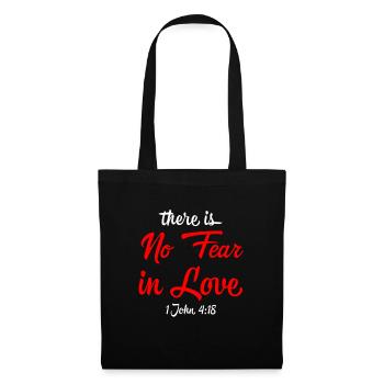 Jésus, Jésus, Jésus chrétien chrétien chrétien chrétien - Sac en tissu - noir - Devant