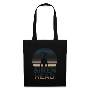 Siren Creature Monster Horror Movie Halloween - Stoffbeutel - Schwarz - Vorne