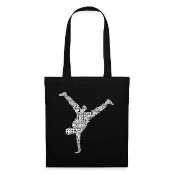 Breakdance Breakdancer Breakdancing - Tote Bag - black - Front