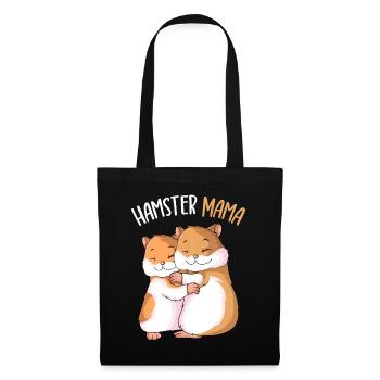 Hamster Mama Girls Ladies - Tote Bag - black - Front
