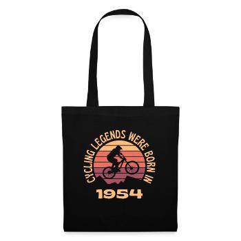 Les légendes du cyclisme sont nées en 1954 - Sac en tissu - noir - Devant