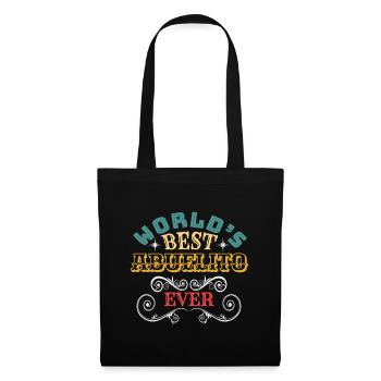 Worlds Best Abuelito Ever - Stoffbeutel - Schwarz - Vorne