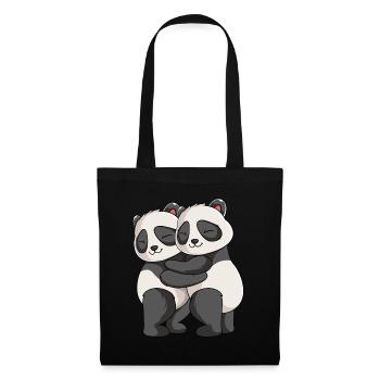 Panda Lover Panda Bear Girl Kids - Tote Bag - black - Front