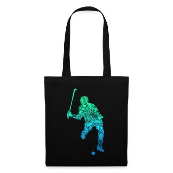 Joueurs de hockey sur gazon Hockey Garçons Enfants - Sac en tissu - noir - Devant